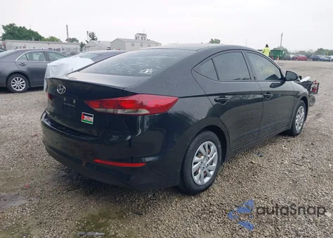2018 Hyundai Elantra Se z USA, uszkodzony, nr VIN KMHD74LF6JU614660